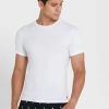 Vita Ralph Lauren 2-pack t-shirts med rund hals för män Vita Ralph Lauren 2-pack t-shirts med rund hals för män