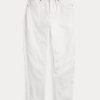 Vita Ralph Lauren Carrot Jeans för kvinnor Vita Ralph Lauren Carrot Jeans för kvinnor