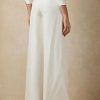 Vita Ralph Lauren Elaine Silk Shantung byxor för kvinnor Vita Ralph Lauren Elaine Silk Shantung byxor för kvinnor