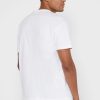 Vita Ralph Lauren Essential T-shirts med rund hals för män Vita Ralph Lauren Essential T-shirts med rund hals för män