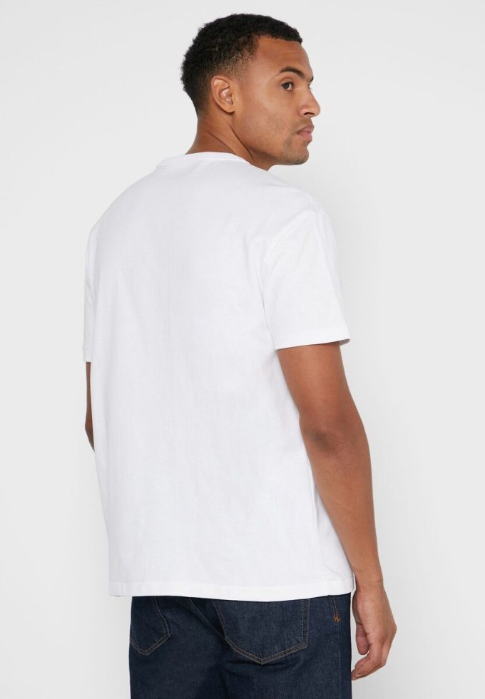 Vita Ralph Lauren Essential T-shirts med rund hals för män Vita Ralph Lauren Essential T-shirts med rund hals för män