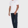 Vita Ralph Lauren Essential T-shirts med rund hals för män Vita Ralph Lauren Essential T-shirts med rund hals för män