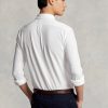 Vita Ralph Lauren fjäderviktiga meshskjortor för män Vita Ralph Lauren fjäderviktiga meshskjortor för män
