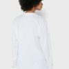 Vita Ralph Lauren grafiska T-shirts för kvinnor Vita Ralph Lauren grafiska T-shirts för kvinnor