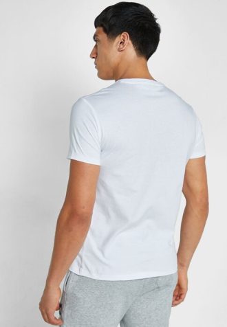 Vita Ralph Lauren grafiska T-shirts med rund hals för män Vita Ralph Lauren grafiska T-shirts med rund hals för män