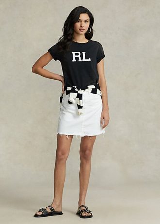 Vita Ralph Lauren jeanspennskjolar för kvinnor