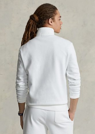 Vita Ralph Lauren Polo Sport Fleece sweatshirts för kvinnor