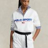 Vita Ralph Lauren Polo Sport Fleece sweatshirts för kvinnor