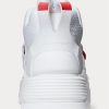 Vita Ralph Lauren PS100 High-Top Sneakers för män