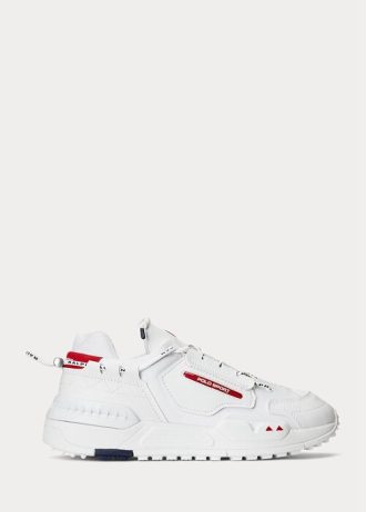 Vita Ralph Lauren PS200 sneakers för män