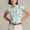 Vita Ralph Lauren Resemotiv Ralph Lauren T-shirts i bomull