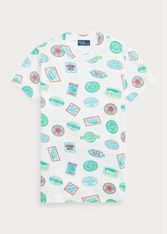 Vita Ralph Lauren Resemotiv Ralph Lauren T-shirts i bomull
