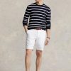 Vita Ralph Lauren Skräddarsydda Stretch Twill Shorts för män