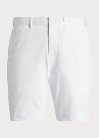 Vita Ralph Lauren Skräddarsydda Stretch Twill Shorts för män