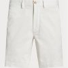Vita Ralph Lauren Stretch Chino-shorts med rak passform för män