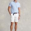 Vita Ralph Lauren Stretch Slim Fit Chino-shorts för män
