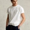 Vita Ralph Lauren T-shirts med klassisk passform för män