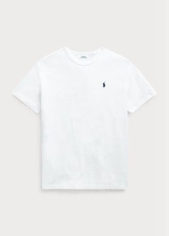 Vita Ralph Lauren T-shirts med klassisk passform för män