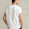 Vita Ralph Lauren T-shirts med klassisk passform för män