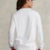Vita Ralph Lauren T-shirts med klassisk passform och sporttröja för män