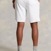 Vita Ralph Lauren Terry Shorts med dragsko för män