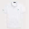 Vita Ralph Lauren The Earth pikétröjor för män