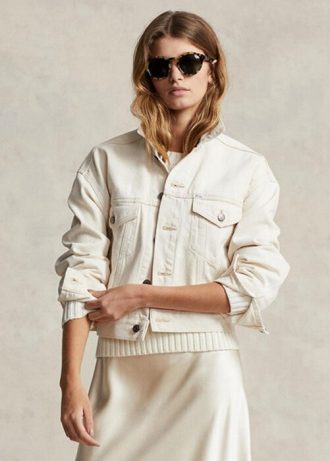 Vita Ralph Lauren The New Denim Project Trucker-jackor för kvinnor