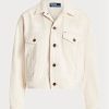 Vita Ralph Lauren The New Denim Project Trucker-jackor för kvinnor Vita Ralph Lauren The New Denim Project Trucker-jackor för kvinnor