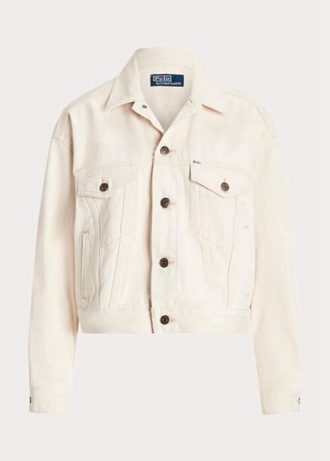 Vita Ralph Lauren The New Denim Project Trucker-jackor för kvinnor