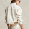 Vita Ralph Lauren The New Denim Project Trucker-jackor för kvinnor Vita Ralph Lauren The New Denim Project Trucker-jackor för kvinnor