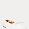 Vita Ralph Lauren The Pony Ballet Flat Shoes för kvinnor
