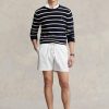 Vita Ralph Lauren Traveler badbyxor för män