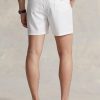 Vita Ralph Lauren Traveler badbyxor för män