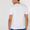 Vita Ralph Lauren tryckta T-shirts med rund hals för män