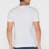 Vita t-shirts med rund hals för män Ralph Lauren slogan