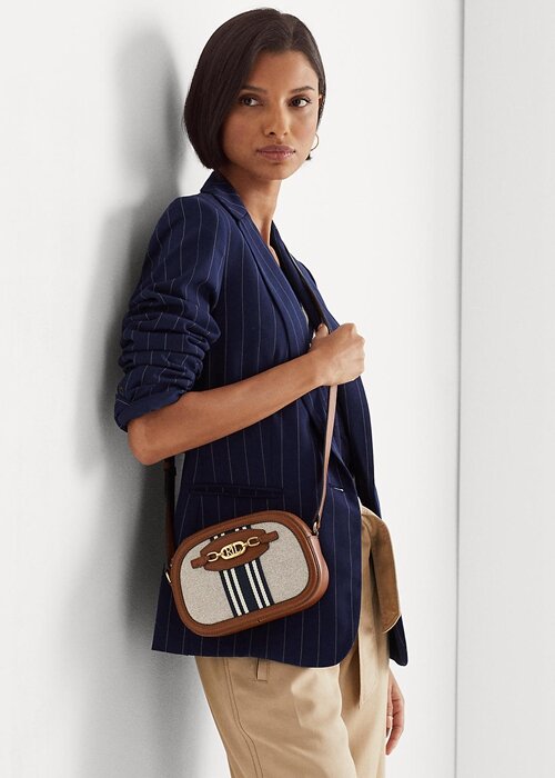 Vnl_lrn Tn/Lrn Tn/Vnl-frn Ralph Lauren Randiga Medium Jordynn Crossbody-väskor dam Vnl_lrn Tn/Lrn Tn/Vnl-frn Ralph Lauren Randiga Medium Jordynn Crossbody-väskor dam