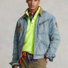 Wash Ralph Lauren Denim Trucker Jackor för män Wash Ralph Lauren Denim Trucker Jackor för män